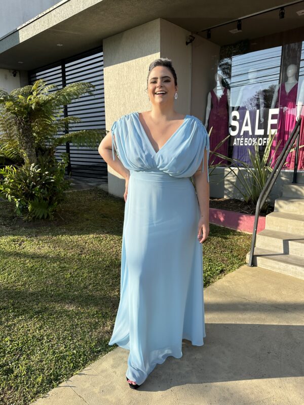 Vestido longo plus size (vendido) - Image 2