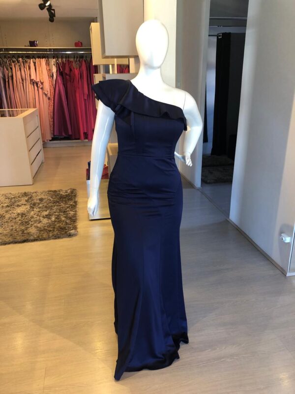 Vestido longo sereia